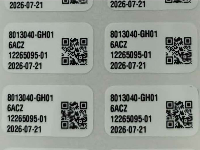 改善后：HOSO 调试后打印效果合格