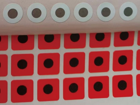 BYD款车灯退火标签